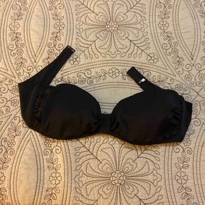 Victoria’s Secret PINK black size medium swim top bathing suit